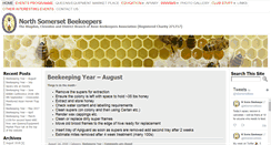 Desktop Screenshot of northsomersetbeekeepers.org